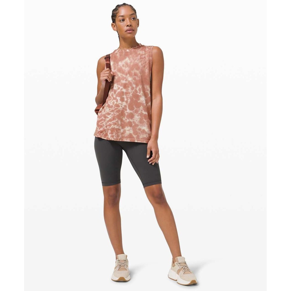 Lululemon‎ All Yours Tank Tie Dye in Marmoleado Tie Dye Ancient Copper W1CTBS 10